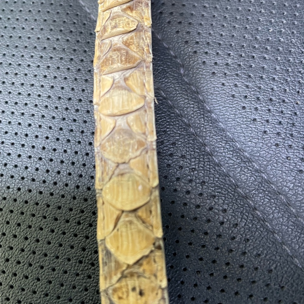 Genuine Python belt size: M - Picture 4 of 10